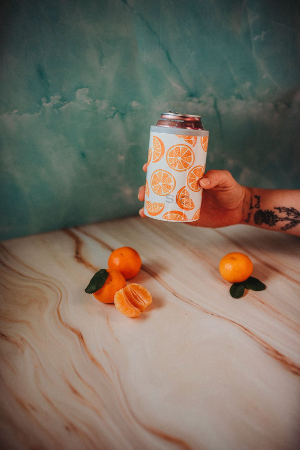 12 oz. Can Cooler Orange Slices - SIC Lifestyle