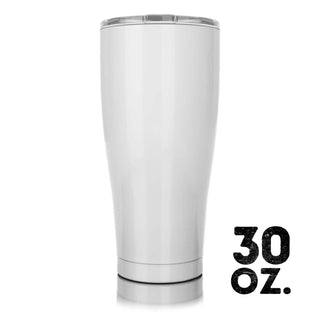 12 oz. SIC® Ice White Tumbler - SIC Lifestyle