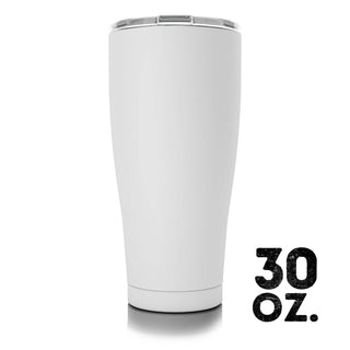 12 oz. SIC® Matte White Tumbler - SIC Lifestyle