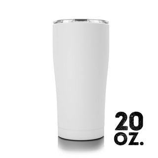 12 oz. SIC® Matte White Tumbler - SIC Lifestyle