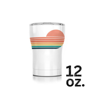 12 oz. SIC® Retro Sunset Tumbler - SIC Lifestyle