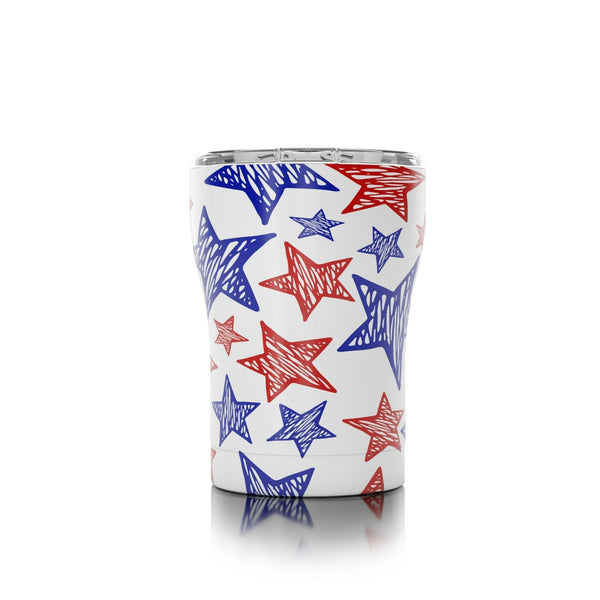 12 oz. SIC® USA Stars Stainless Steel Tumbler