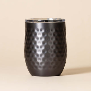 16 oz. SIC® Stemless Hammered Gunmetal - SIC Lifestyle