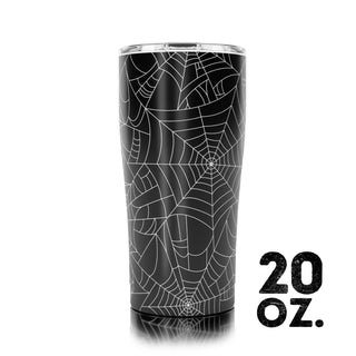 20 oz. SIC® Halloween Cobwebs Tumbler - SIC Lifestyle