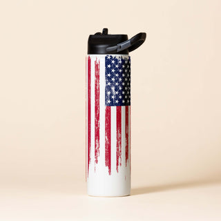 27 oz. SIC® American Flag Water Bottle - SIC Lifestyle