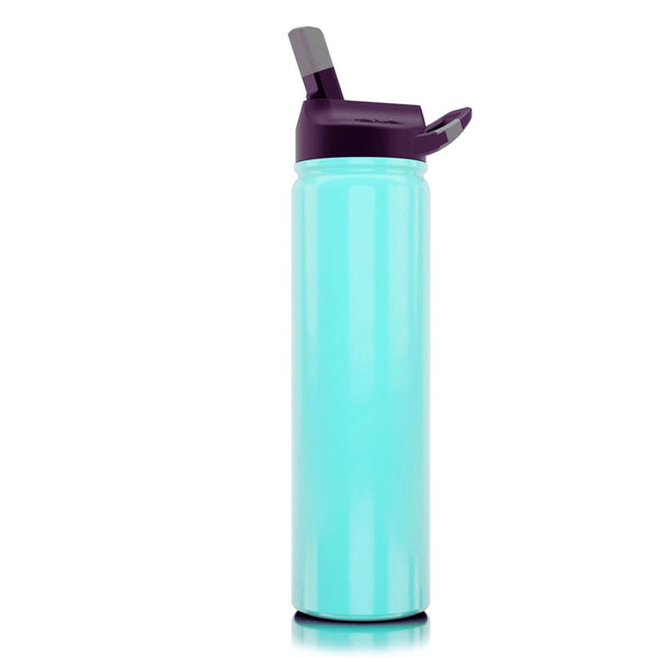 27 oz. SIC® Gloss Seafoam Blue Water Bottle - SIC Lifestyle