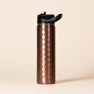 27 oz. SIC® Hammered Copper Water Bottle - SIC Lifestyle