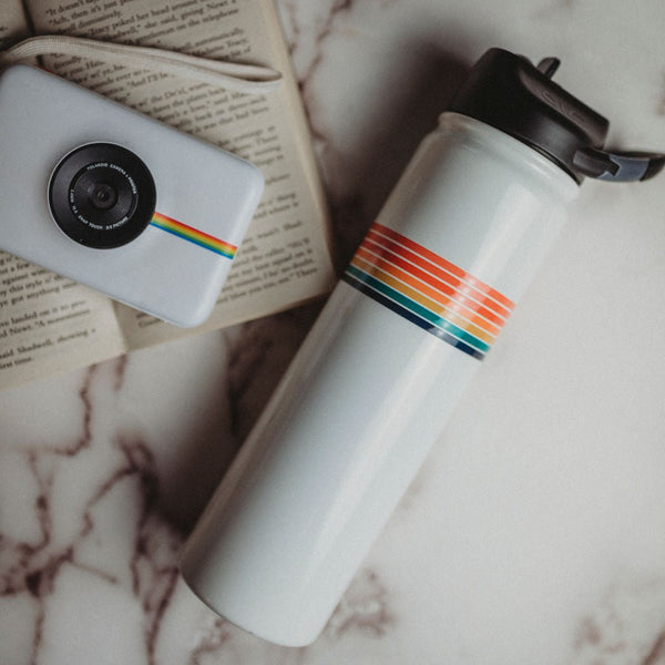 27 oz. SIC® Retro Sunset Water Bottle - SIC Lifestyle