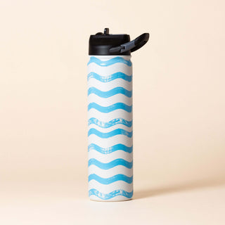 27 oz. Stainless Steel Sports Bottle - Coastal Cruise