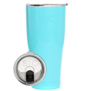 30 oz. SIC® Gloss Seafoam Blue Tumbler - SIC Lifestyle