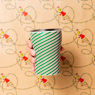 Peppermint Stick 12 oz. Tumbler - SIC Lifestyle