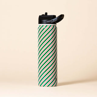 Peppermint Stick 27 oz. Water Bottle - SIC Lifestyle