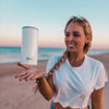 SIC® Slim Can Cooler Ice White - SIC Lifestyle