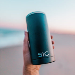 SIC® Slim Can Cooler Matte Black - SIC Lifestyle