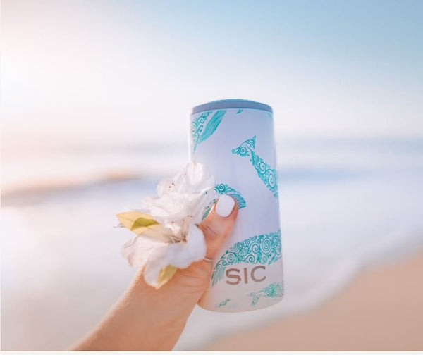 SIC® Slim Can Cooler Wacky Whales - SIC Lifestyle